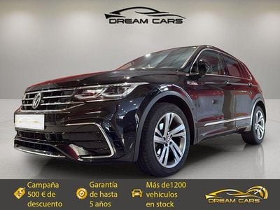 Negro Usado 2021 VW Tiguan R-line SUV | 27.490 € (Precio justo)