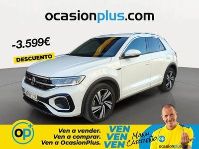 Usado VW T-Roc R-line 150 CV (110 kW) 2022 Blanco SUV