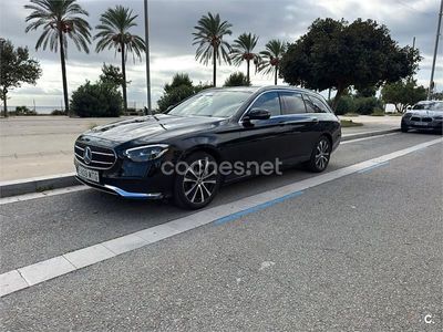 Negro Usado 2022 Mercedes E300 Familiar | 39.800 € (Un poco caro)