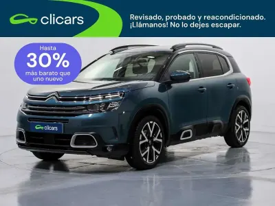 Usado Citroën C5 Aircross Feel 131 CV (96 kW) 2019 Azul SUV