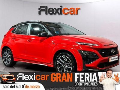 Usado Hyundai Kona N Line 120 CV (88 kW) 2021 Rojo SUV