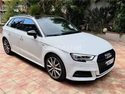 Używany Audi A3 S-Line 150 KM (110 kW) 2020 Biały Sedan/Limuzyna