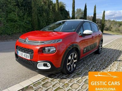 Usado Citroën C3 Feel 75 CV (55 kW) 2017 Naranja Berlina