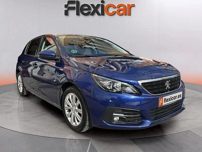 Usado Peugeot 308 Access 110 CV (80 kW) 2020 Azul Utilitario