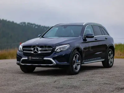 Usado Mercedes GLC350 258 CV (189 kW) 2018 Azul SUV