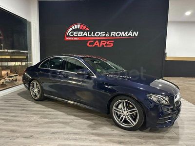 Usado Mercedes E220 194 CV (142 kW) 2017 Azul Berlina