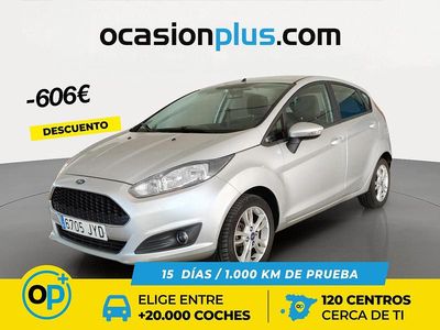Gris Usado 2017 Ford Fiesta Trend Berlina | 8190 € (Precio justo)