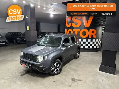 Usado Jeep Renegade Trailhawk 240 CV (176 kW) 2021 Gris / plata SUV