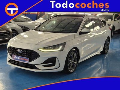 Brugt Ford Focus ST-Line X 125 HK (91 kW) 2024 Hvid Stationcar
