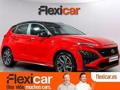Usado Hyundai Kona N Line 120 CV (88 kW) 2021 Rojo SUV