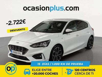 Begagnad Ford Focus ST-Line 125 HK (91 kW) 2019 Vit