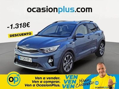 Usado Kia Stonic 110 HP (80 kW) 2018 Azul SUV