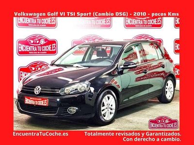 Usado VW Golf VI Sport 122 CV (89 kW) 2010 Negro Utilitario