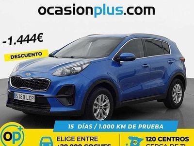 Usado Kia Sportage 132 CV (97 kW) 2019 Azul SUV