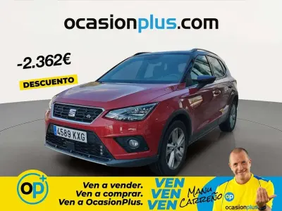 Usado Seat Arona FR 90 CV (66 kW) 2019 Rojo SUV
