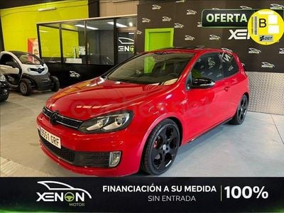 Usado VW Golf VI GTD 170 CV (125 kW) 2009 Rojo Utilitario