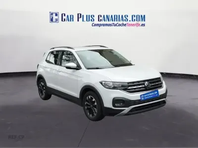 Käytetty VW T-Cross Advance 95 HP (69 kW) 2023 Valkoinen Katumaasturi