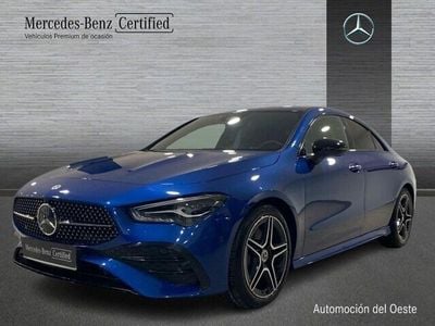 Usado Mercedes CLA200 AMG line 163 CV (119 kW) 2025 Azul Berlina