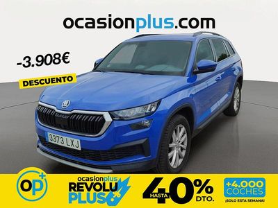 Usado Skoda Kodiaq Ambition 150 CV (110 kW) 2022 Azul SUV
