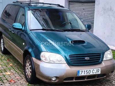 Usado Kia Carnival LX 144 CV (105 kW) 2004 Verde Monovolumen