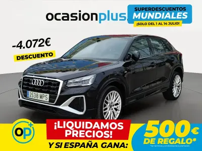 Usado Audi Q2 S-Line 150 CV (110 kW) 2024 Negro SUV