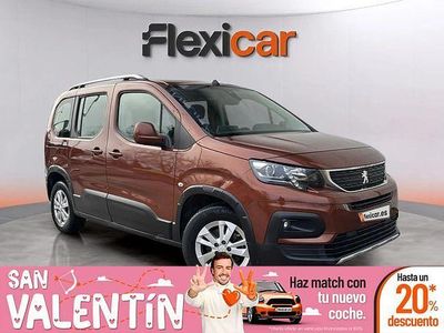 Usado Peugeot Rifter Allure 130 CV (95 kW) 2019 Marrón Monovolumen