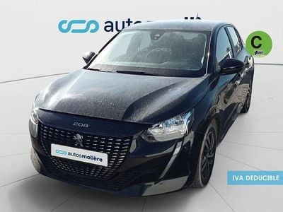 Usado Peugeot 208 Active 100 CV (73 kW) 2023 Negro Utilitario