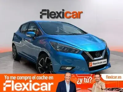 Usado Nissan Micra Acenta 92 CV (67 kW) 2021 Azul Utilitario
