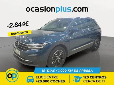 Azul Usado 2022 VW Tiguan Life SUV | 26.450 € (Buen precio)