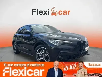 Usado Alfa Romeo Stelvio Sprint 160 CV (117 kW) 2022 Negro SUV