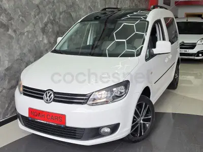 Usado VW Caddy Comfortline 102 CV (75 kW) 2013 Blanco Monovolumen