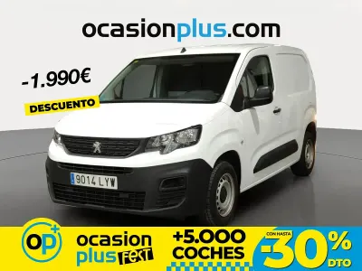 Usado Peugeot Partner S 98 CV (72 kW) 2022 Blanco Monovolumen