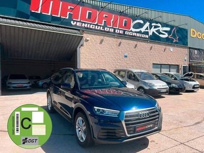 Usado Audi Q5 163 CV (119 kW) 2018 Azul SUV