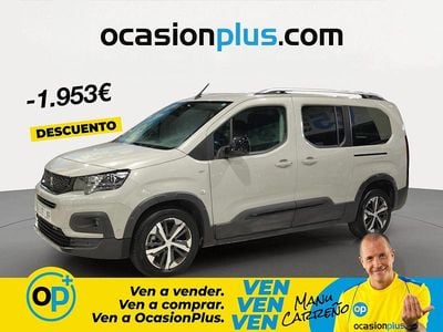 Usado Peugeot Rifter GT 130 CV (95 kW) 2022 Gris Monovolumen