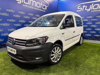 Usado VW Caddy Trendline 102 CV (75 kW) 2020 Blanco Monovolumen
