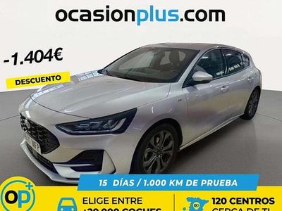 Usado Ford Focus ST-Line X 125 CV (91 kW) 2023 Plateado Utilitario