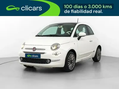 Usado Fiat 500 Lounge 69 CV (50 kW) 2017 Blanco Utilitario