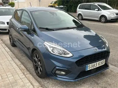 Usado Ford Fiesta ST-Line 100 CV (73 kW) 2019 Azul Utilitario
