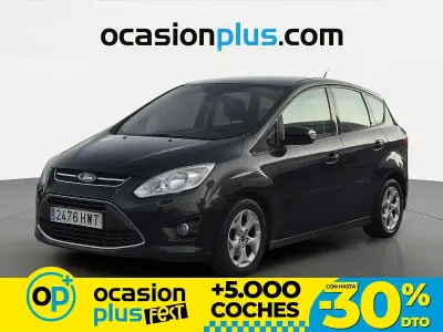 Usado Ford C-MAX Trend 125 CV (91 kW) 2014 Negro Monovolumen