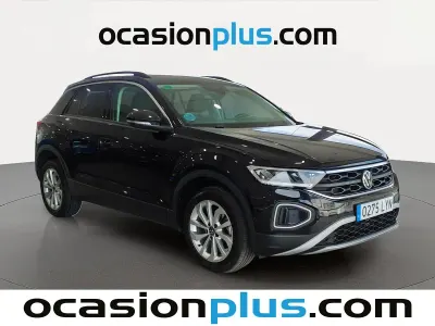 Usado VW T-Roc Life 110 CV (80 kW) 2022 Negro SUV