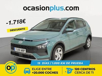 Usado Hyundai Bayon 100 CV (73 kW) 2024 Verde SUV