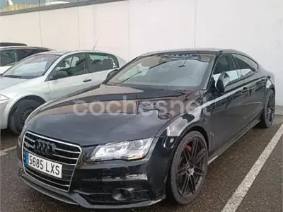Usado Audi A7 Sportback S-Line 313 CV (230 kW) 2013 Negro Utilitario
