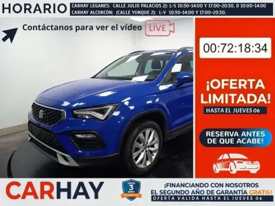 Usado Seat Ateca Style 150 CV (110 kW) 2020 Azul SUV