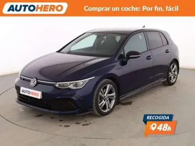 Usado VW Golf VII R-line 150 CV (110 kW) 2020 Azul Utilitario