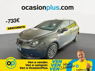 Usado Seat Ibiza CONNECT 90 CV (66 kW) 2017 Gris