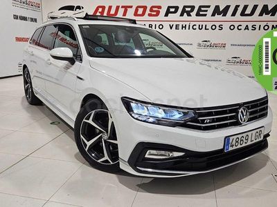 Usado VW Passat R-line 150 CV (110 kW) 2020 Blanco Familiar