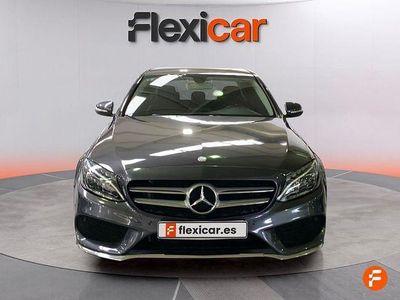 Usado Mercedes C220 AMG line 170 HP (125 kW) 2015 Cinzento Sedan
