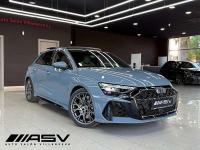 Usado Audi RS3 Sportback Exclusive 400 CV (294 kW) 2025 Gris Utilitario