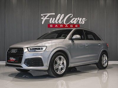 Usado Audi Q3 S-Line 180 CV (132 kW) 2016 Gris / plata SUV