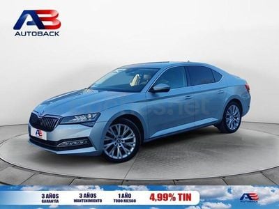 Usado Skoda Superb Style 218 CV (160 kW) 2021 Azul Berlina